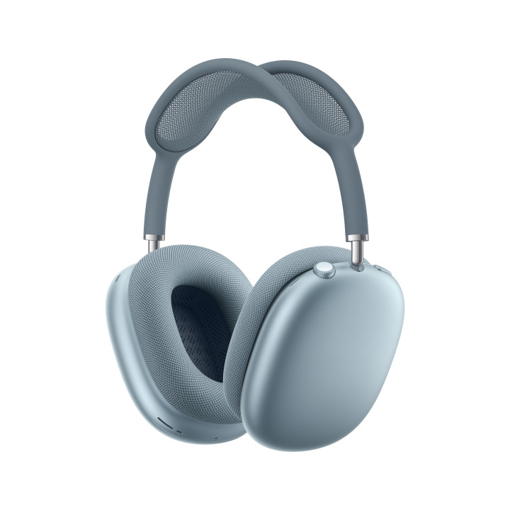 Apple AirPods Max Auscultadores Sem fios Fita de pescoço Chamadas Música USB Type-C Bluetooth Azul
