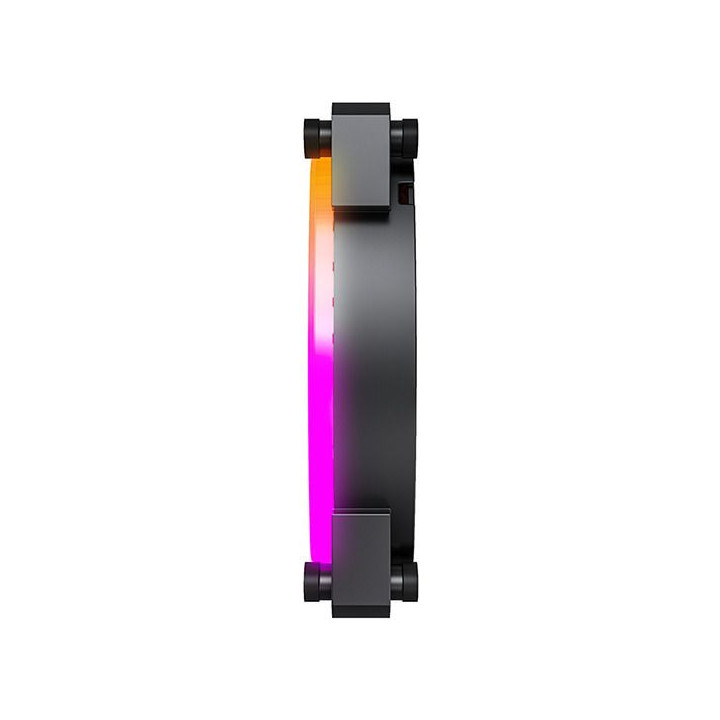 Ventoinha Montech RX140 PWM ARGB PWM 140mm Preto (Reversed Fan Blades)
