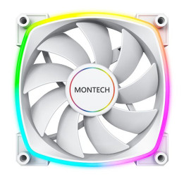 Ventoinha Montech AX140 PWM ARGB PWM 140mm Branco