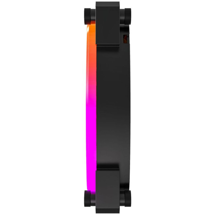 Ventoinha Montech AX120 PWM ARGB PWM 120mm Preto (Pack 3)