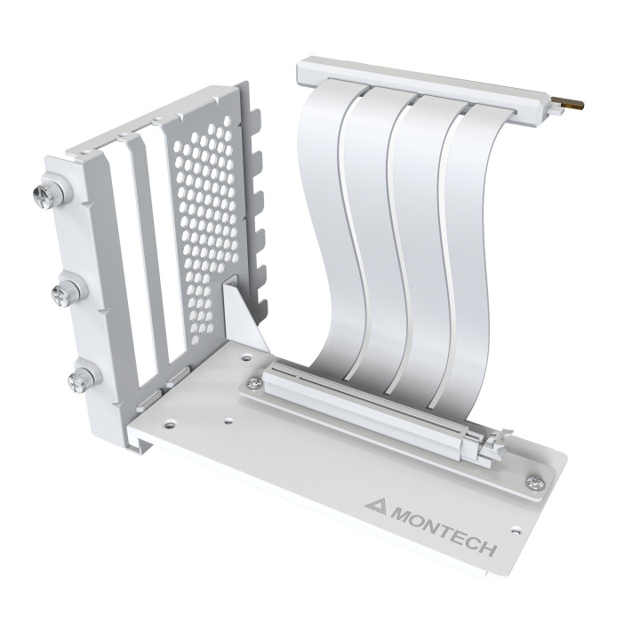 Kit Suporte VGA Montech Vertical Branco