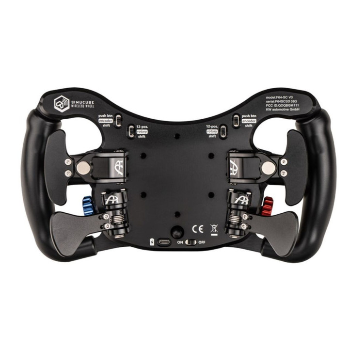 Volante Ascher Racing F64-SC V3 - Wireless