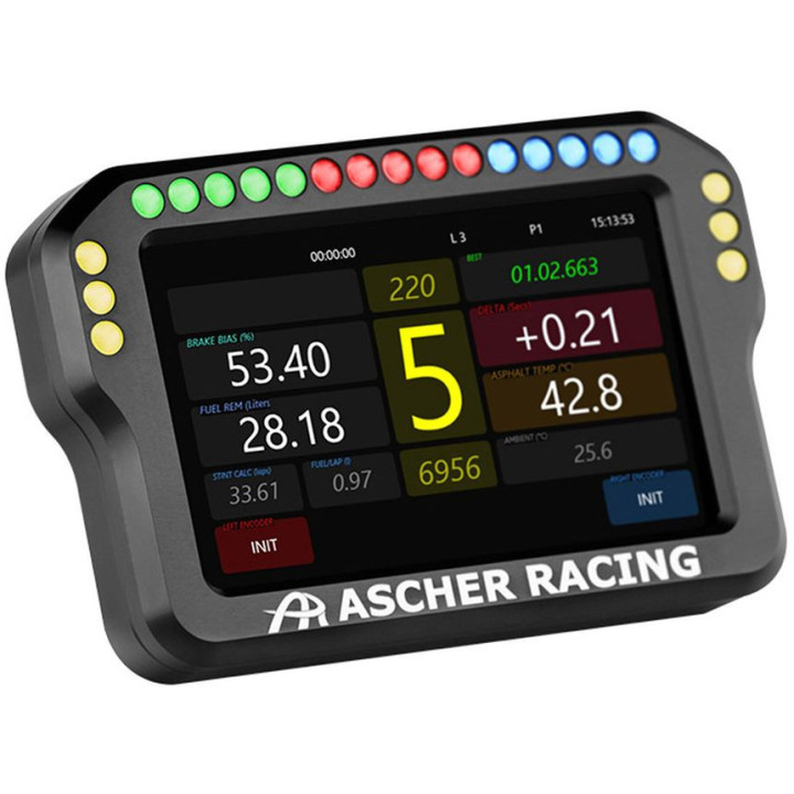 Dashboard 4" Ascher Racing