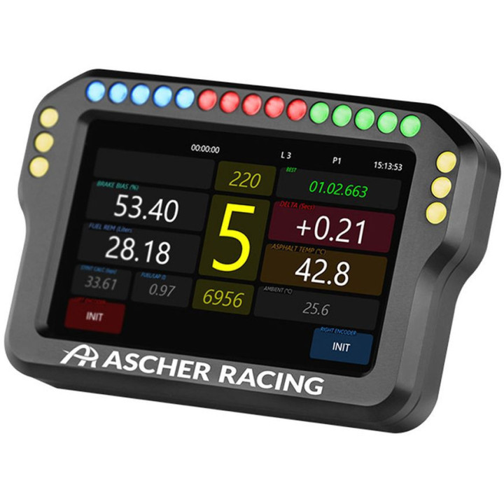 Dashboard 4" Ascher Racing