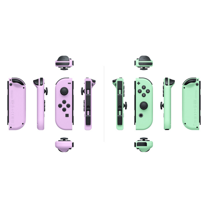Nintendo 10011584 controlador de jogo Verde, Roxo Bluetooth Gamepad Analógico   Digital Nintendo Switch, Nintendo Switch OLED