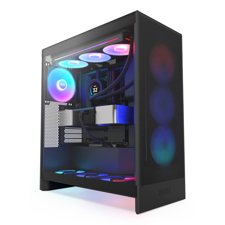 NZXT H7 Flow RGB Midi Tower Preto