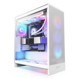 NZXT H7 Flow RGB Midi Tower Branco