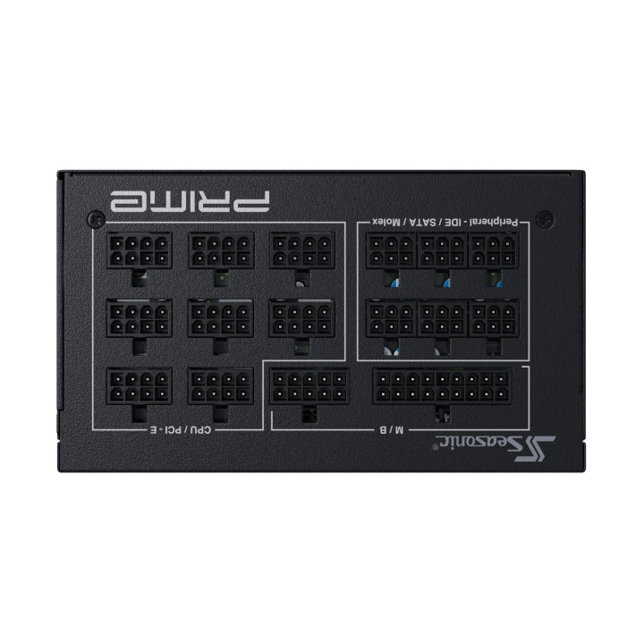 Seasonic PRIME-TX-1300 fonte de alimentação 1300 W 20+4 pin ATX ATX Preto