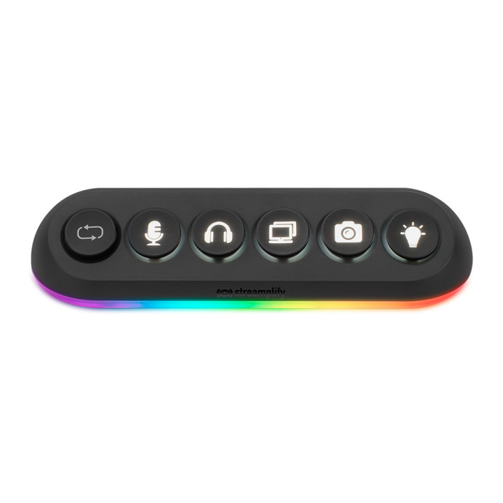 Streamplify HUB DECK 5 Preto
