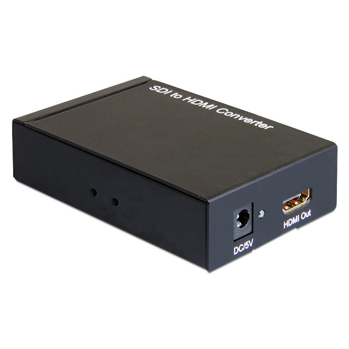 DeLOCK 93237 adaptador para cabos BNC BNC, HDMI-A Preto