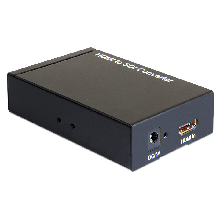 DeLOCK 93238 adaptador para cabos HDMI-A 2 x BNC Preto