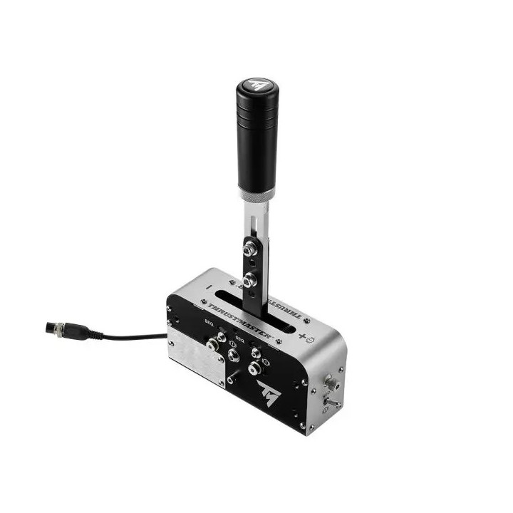 Thrustmaster 4060306 controlador de jogo Preto, Prateado USB Travão de mão PC, PlayStation 4, PlayStation 5, Xbox One, Xbox One