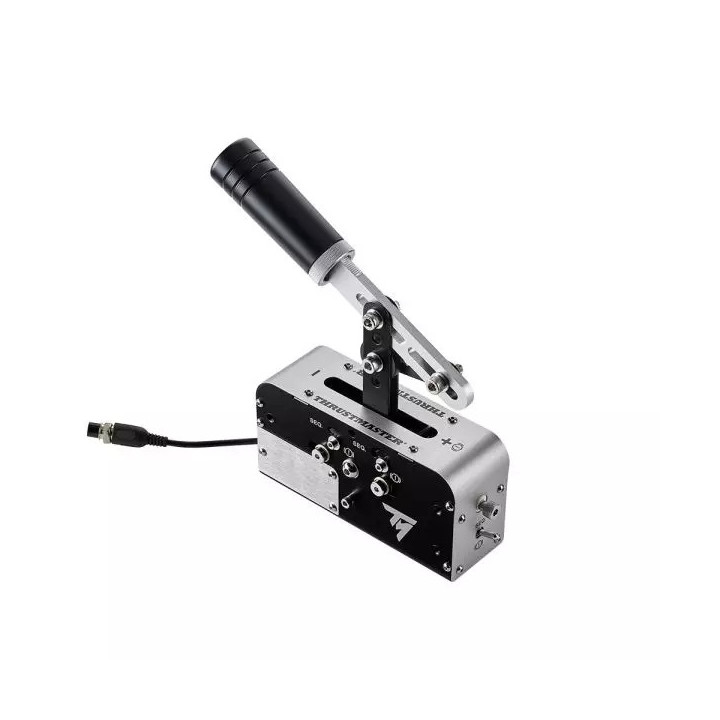 Thrustmaster 4060306 controlador de jogo Preto, Prateado USB Travão de mão PC, PlayStation 4, PlayStation 5, Xbox One, Xbox One