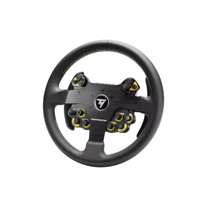 Thrustmaster Evo Racing 32R Leather Preto, Amarelo Volante PC, PlayStation 4, PlayStation 5, Xbox, Xbox One