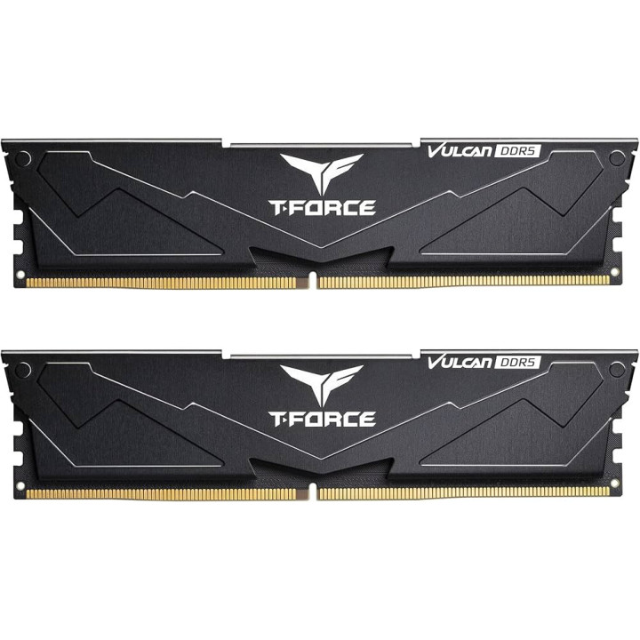 Memória Team Group T-FORCE VULCAN Black 32GB (2x16GB) DDR5 5600MHz