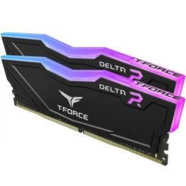 Memória Team Group  Delta RGB Black 32GB (2x16GB) DDR4 3600MHz
