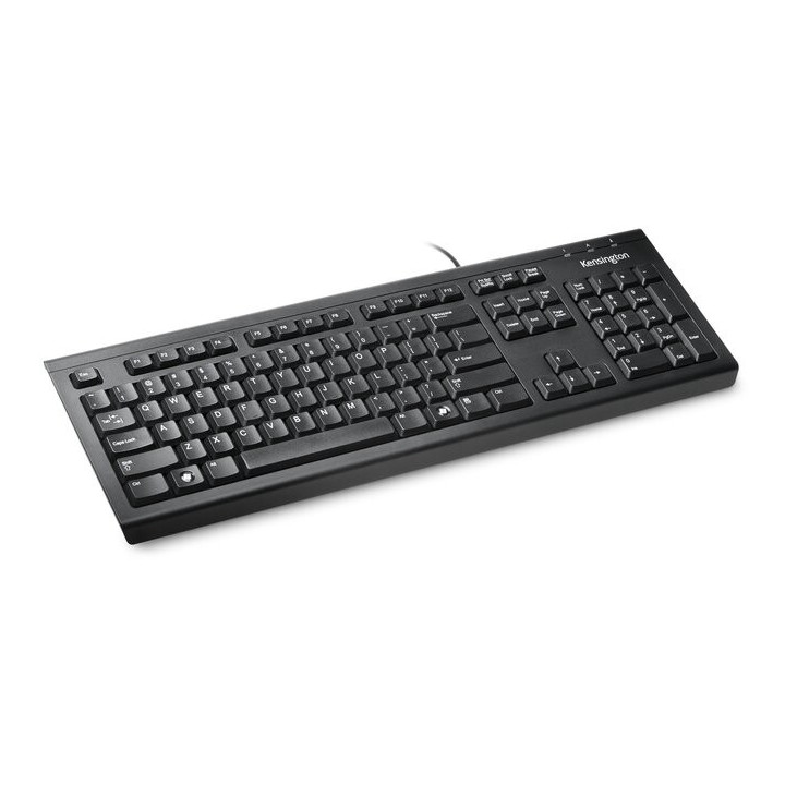 Kensington ValuKeyboard teclado Escritório USB QWERTY Português Preto