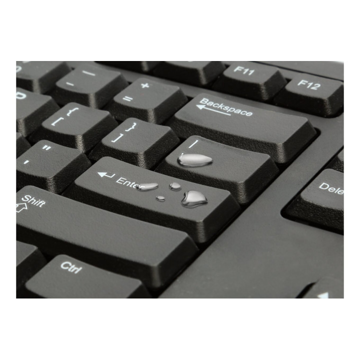 Kensington ValuKeyboard teclado Escritório USB QWERTY Português Preto