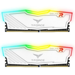 Memória Team Group T-FORCE DELTA RGB 32GB (2x16GB) DDR4 3200MHz