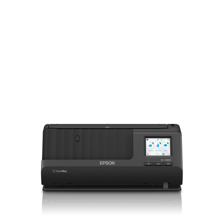 Epson ES-C380W Scanner ADF + alimentado por folhas 600 x 600 DPI A4 Preto