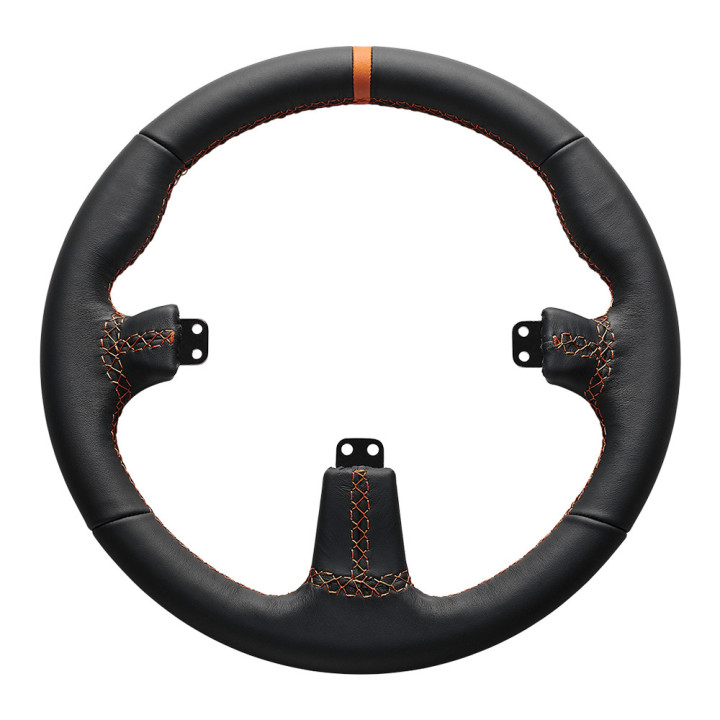 Asetek SimSports GT Rim - Round Leder Volante para jogos
