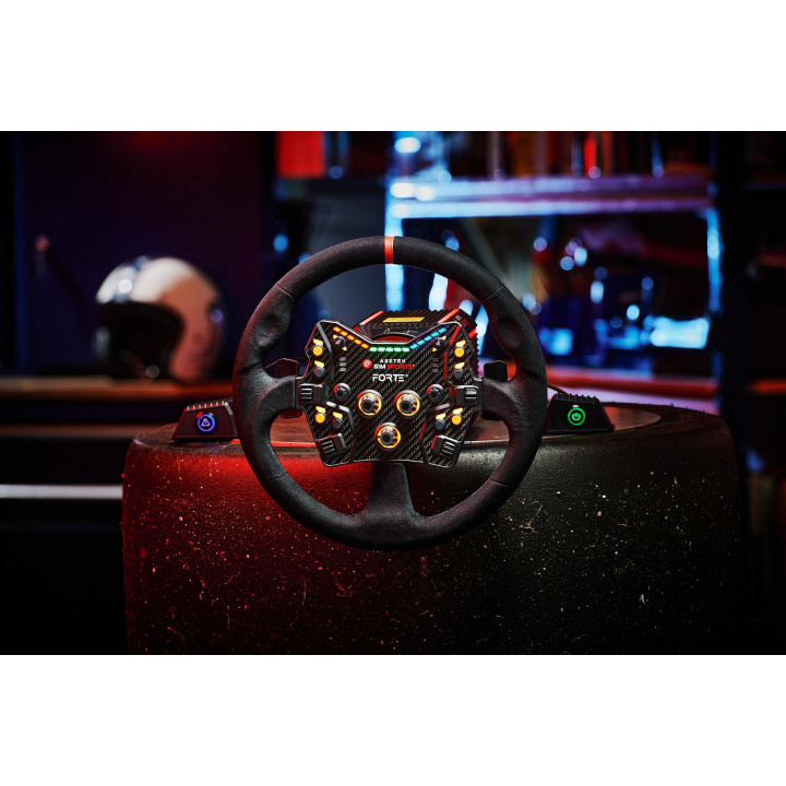 Asetek SimSports GT Rim - Round Comfort+ Volante para jogos