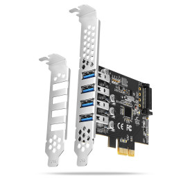 Axagon PCEU-43RS placa adaptador de interface Interno USB 3.2 Gen 1 (3.1 Gen 1)
