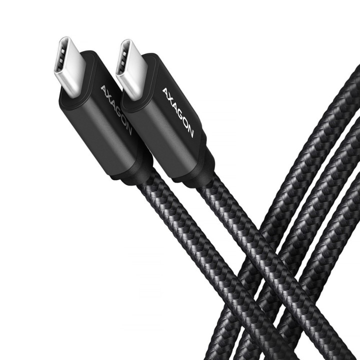 Axagon BUCM3-CM15AB cabo USB USB 3.2 Gen 1 (3.1 Gen 1) 1,5 m USB C Preto