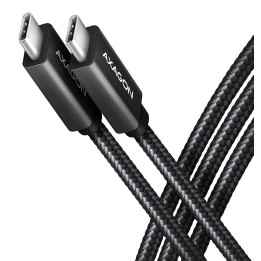 Axagon BUCM32-CM15AB cabo USB USB 3.2 Gen 2 (3.1 Gen 2) 1,5 m USB C Preto