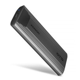 Axagon EEM2-GTS2 Caixa para Discos Rígidos Compartimento SSD Preto M.2