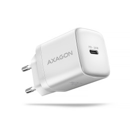 Axagon ACU-PD20W wall charger 1x QC3.0 AFC FCP PD type-C 20W white Telemóvel, Smartwatch, Tablet, Universal, Relógio Branco AC
