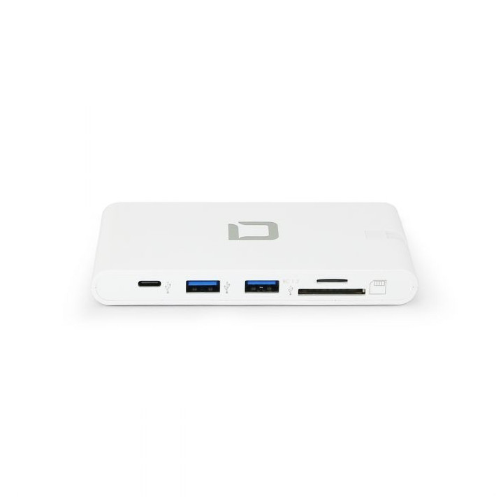 DICOTA D31729 base & duplicador de portas Branco
