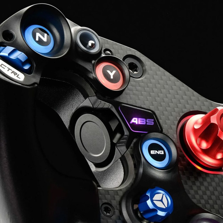 Volante Cube Controls F-PRO Dual-mode connection ( USB e Bluetooth) - Azul