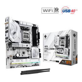 Motherboard Asrock X870 Steel Legend WiFi AMD X870 AM5 ATX