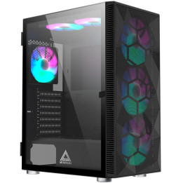Caixa ATX Montech X3 Mesh RGB Vidro Temperado Preto
