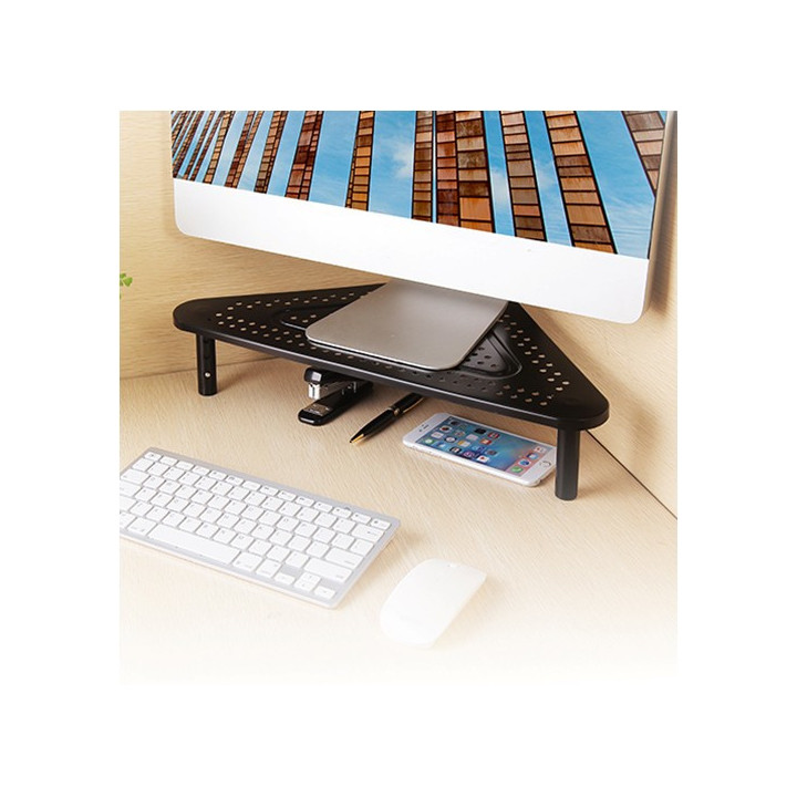 Gembird MS-TABLE-02 montagem e suporte para monitores Secretária Preto