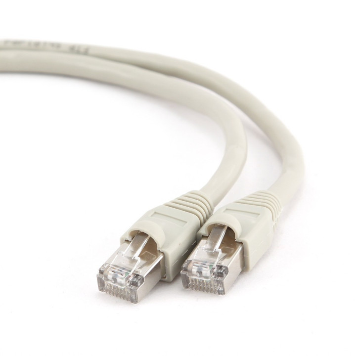 Gembird PP6-1M cabo de rede Cinzento Cat6