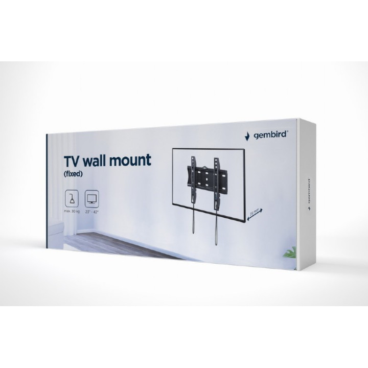 Gembird WM-42F-01 suporte para TV 106,7 cm (42") Preto
