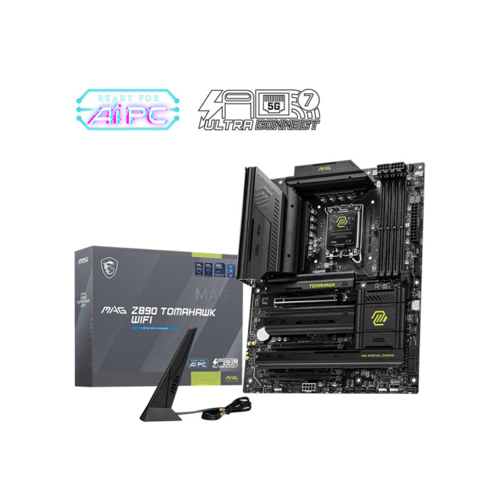 Motherboard MSI MAG Z890 TOMAHAWK WIFI Intel Z890 LGA 1851 (Socket V1) ATX