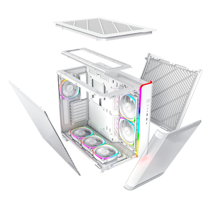 Caixa ATX Montech King 95 PRO Branco