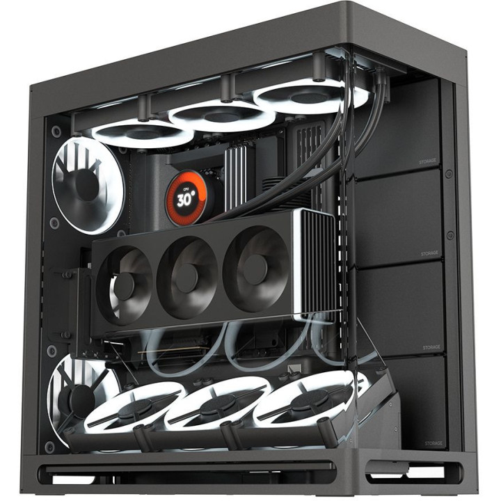 Caixa ATX HAVN HS 420 VGPU Preto