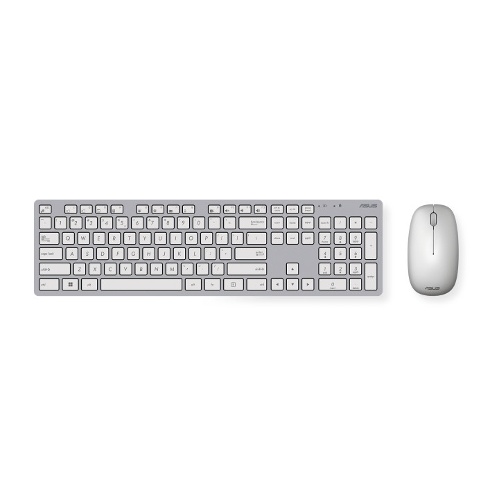 ASUS W5000 teclado Rato incluído Universal RF Wireless Branco