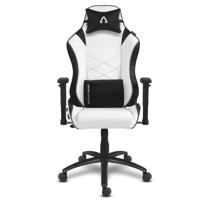 Cadeira Alpha Gamer Atena - White / Black