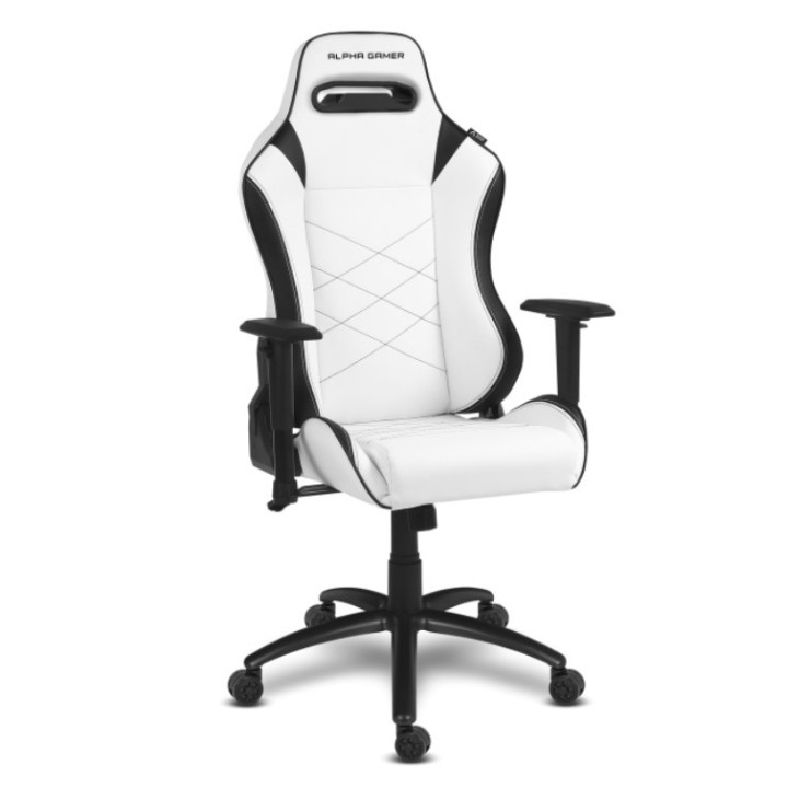 Cadeira Alpha Gamer Atena - White / Black
