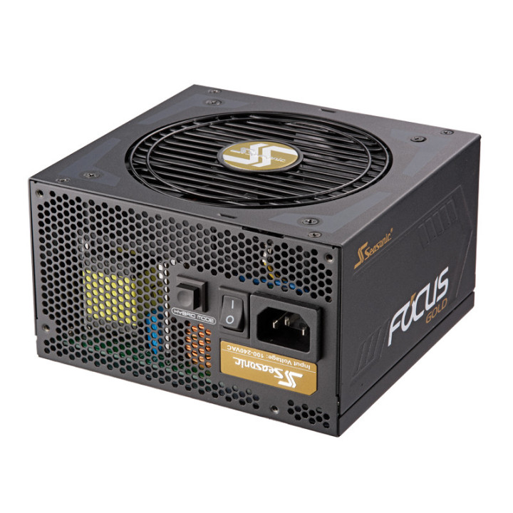 Seasonic Focus Gold 650 fonte de alimentação 650 W 20+4 pin ATX ATX Preto