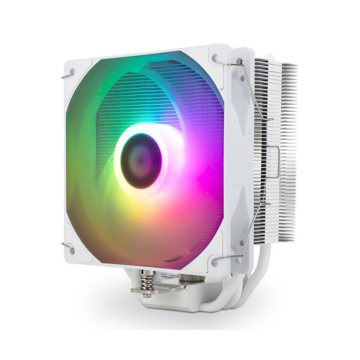 Thermalright Assassin King 120 SE WHITE ARGB Processador Arrefecimento a ar 12 cm Branco 1 unidade(s)