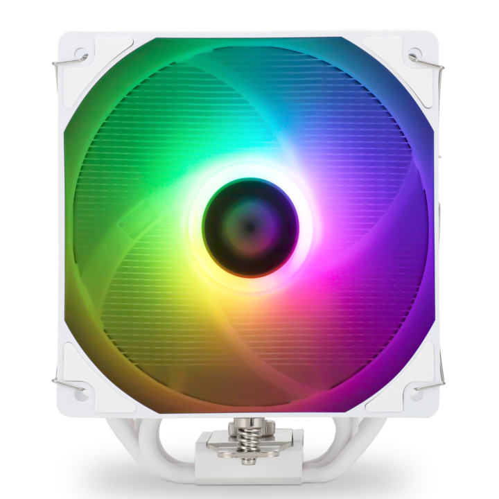 Thermalright Assassin King 120 SE WHITE ARGB Processador Arrefecimento a ar 12 cm Branco 1 unidade(s)