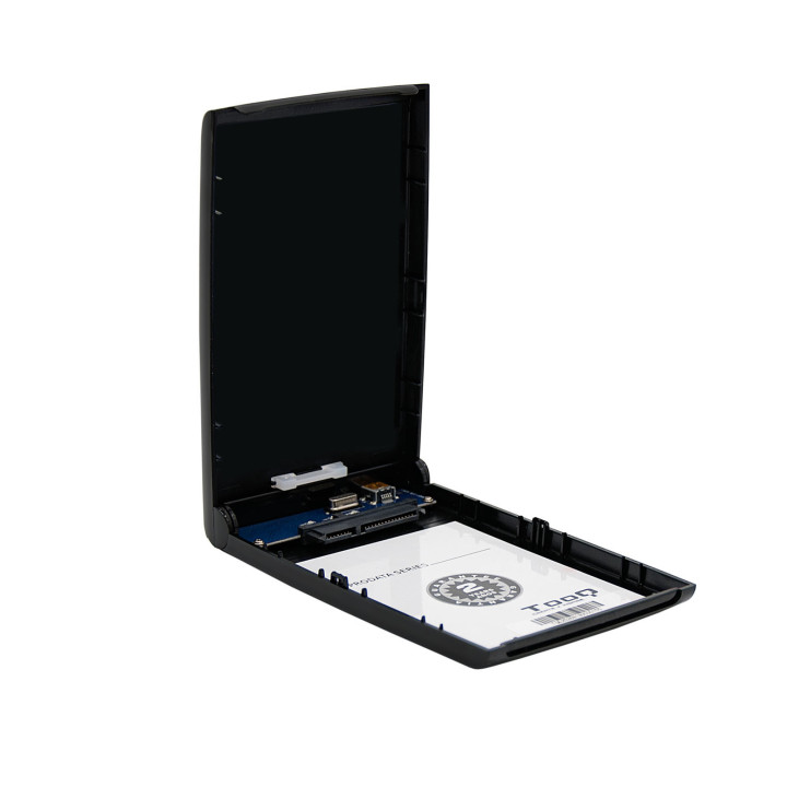 TooQ TQE-2526B Caixa para Discos Rígidos Caixa de disco rígido Preto 2.5" Energia por USB