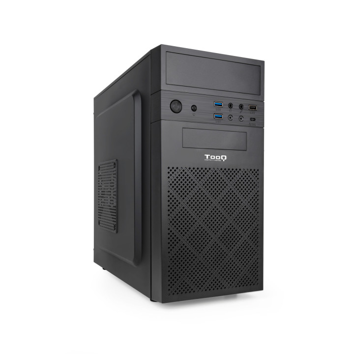 TooQ TQC-4701U3C-B caixa para computador Mini Tower Preto
