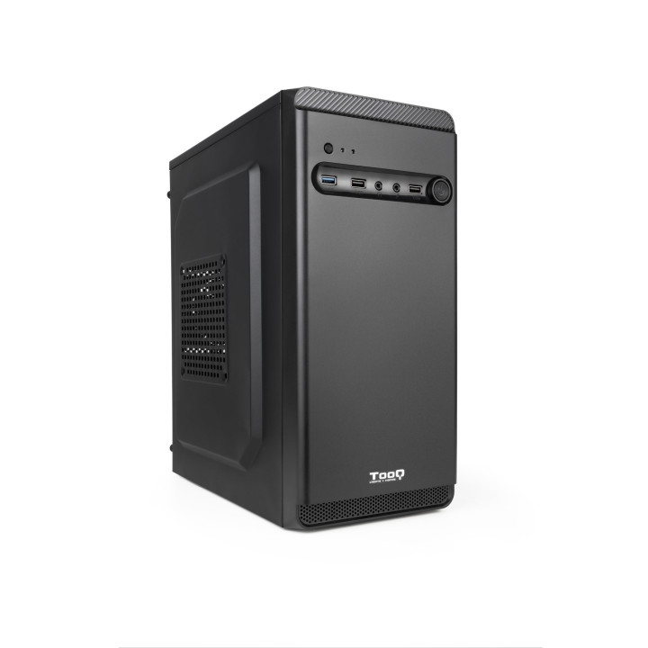 TooQ TQC-4702U3C-B caixa para computador Mini Tower Preto